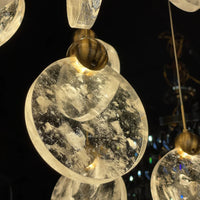مصباح LED معلق من مجموعة زجاج السحابة من رايلايت 