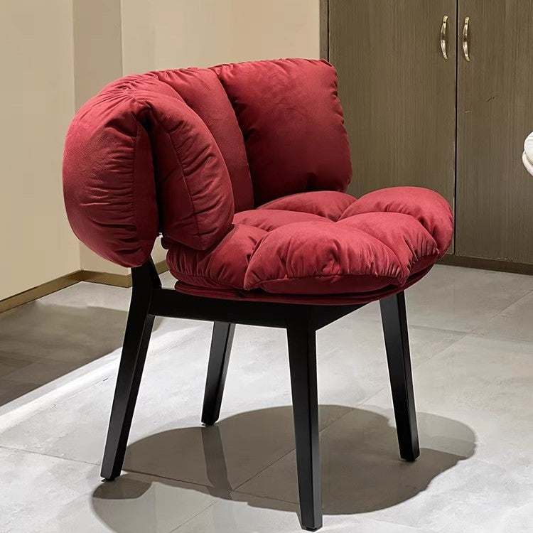Rylight Italian Light Luxury Velvet Dining Chair