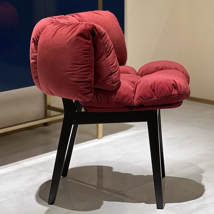 Rylight Italian Light Luxury Velvet Dining Chair