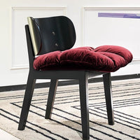 Rylight Italian Light Luxury Velvet Dining Chair