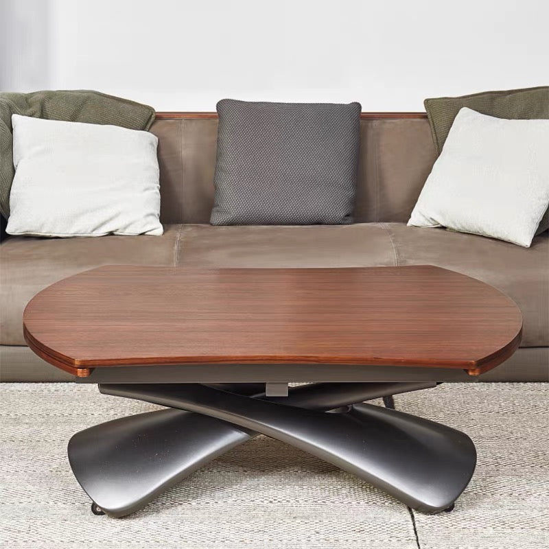 طاولة قهوة/طاولة طعام قابلة للتحويل متعددة الوظائف من رايلايت