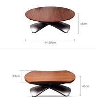 طاولة قهوة/طاولة طعام قابلة للتحويل متعددة الوظائف من رايلايت