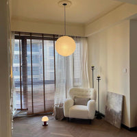 Rylight Fleece White Sofa Chair