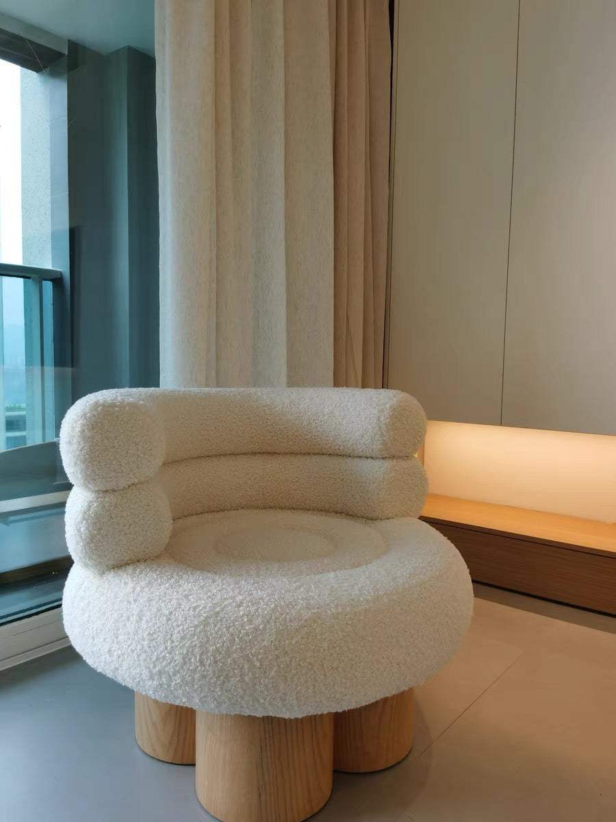 Rylight Cozy Stump Bouclé Chair