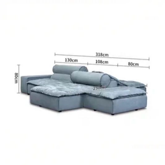 Modern Soft Sofa Composition