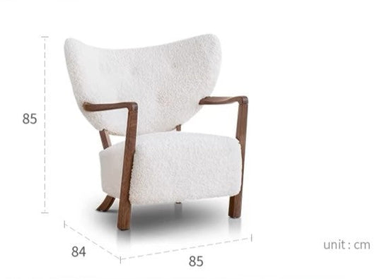 French Vintage Style/Cream Style Single Sofa Chair