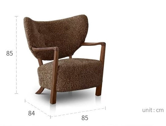 French Vintage Style/Cream Style Single Sofa Chair