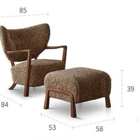 French Vintage Style/Cream Style Single Sofa Chair