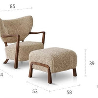 French Vintage Style/Cream Style Single Sofa Chair