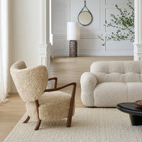French Vintage Style/Cream Style Single Sofa Chair