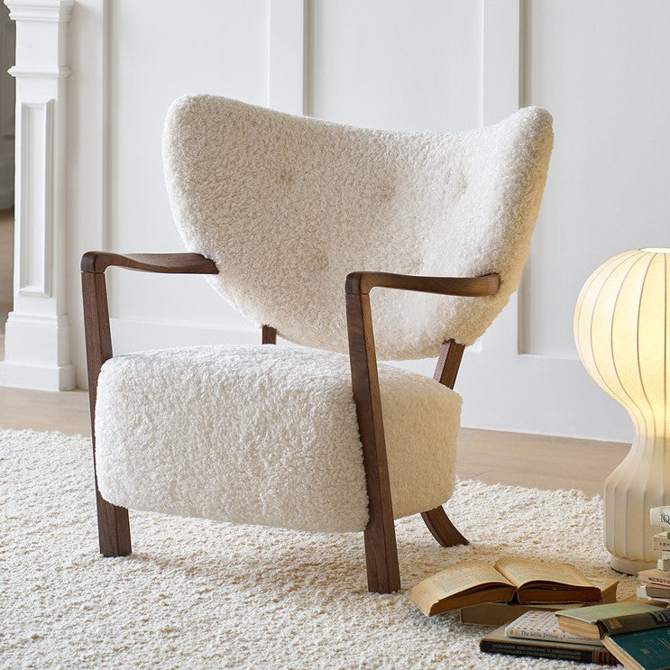 French Vintage Style/Cream Style Single Sofa Chair