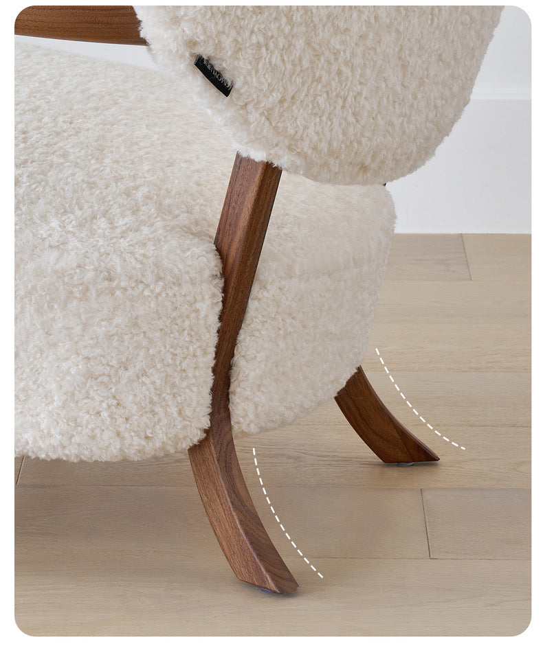 French Vintage Style/Cream Style Single Sofa Chair