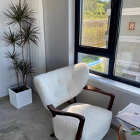 French Vintage Style/Cream Style Single Sofa Chair