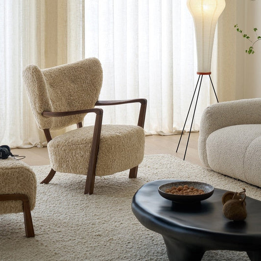 French Vintage Style/Cream Style Single Sofa Chair