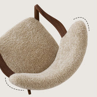 French Vintage Style/Cream Style Single Sofa Chair