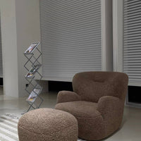 Modern Cream Bear Lounge Chair