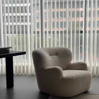 Modern Cream Bear Lounge Chair