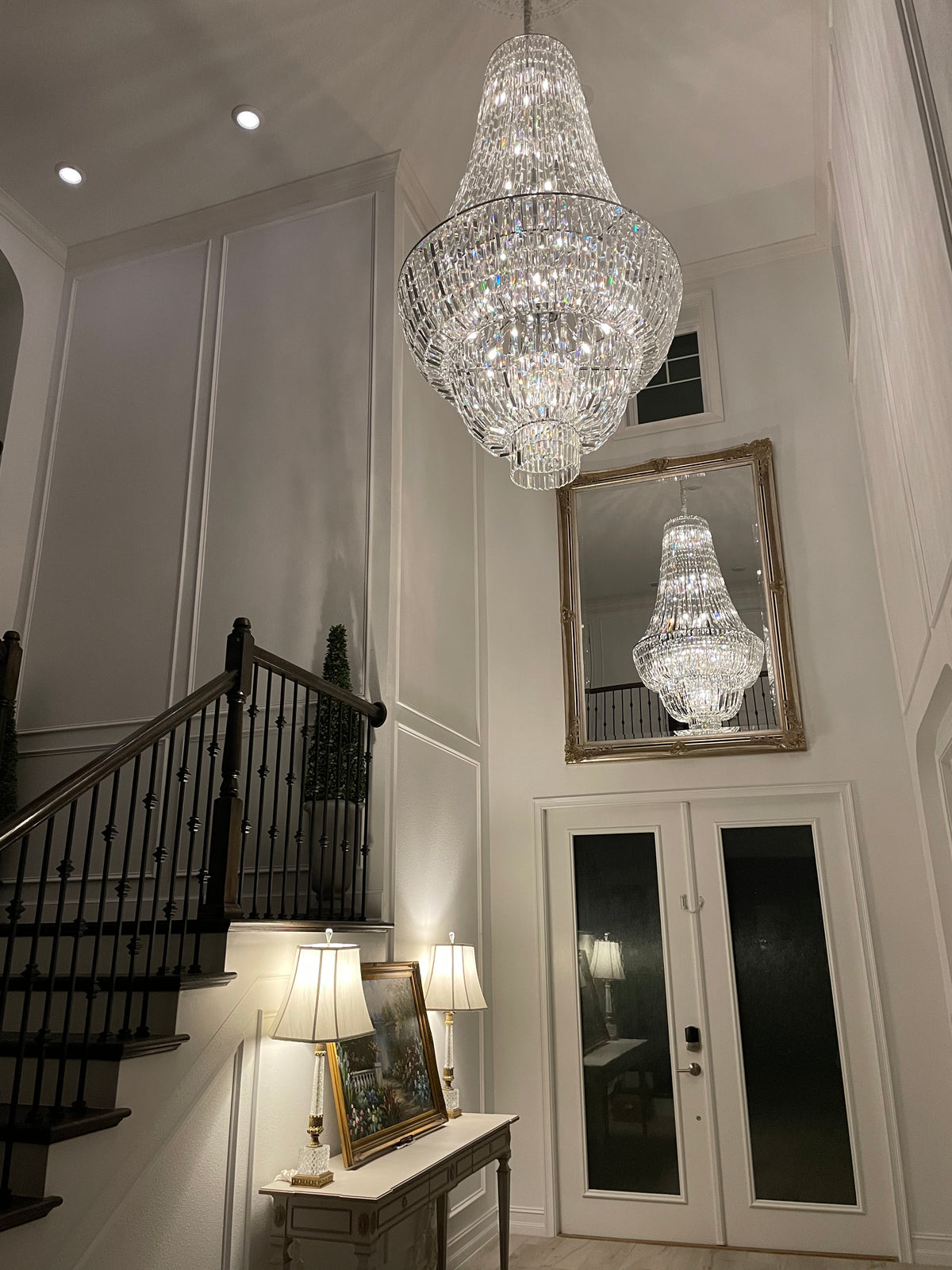 Rylight 19"/32"/50" Empire Crystal Chandelier