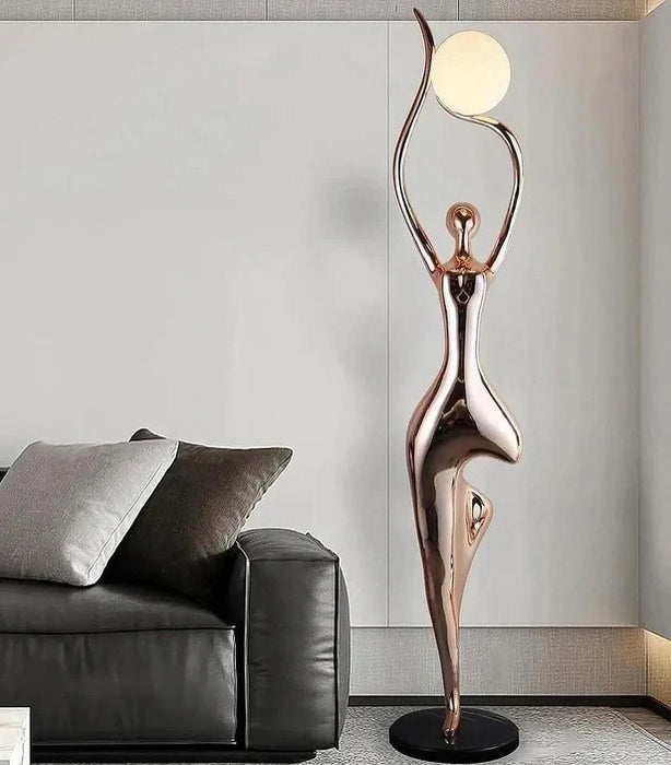 Rylight Tree Pose Yoga Floor Lamp