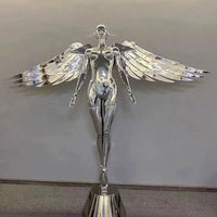 Rylight Art Design Flying Angel-beeld vloerlamp
