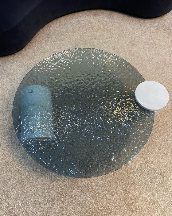 Rylight Modern Fused Glass Coffee Table