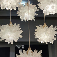 Luxury Floating Crystal Rock Chandelier for Staircase/Foyer