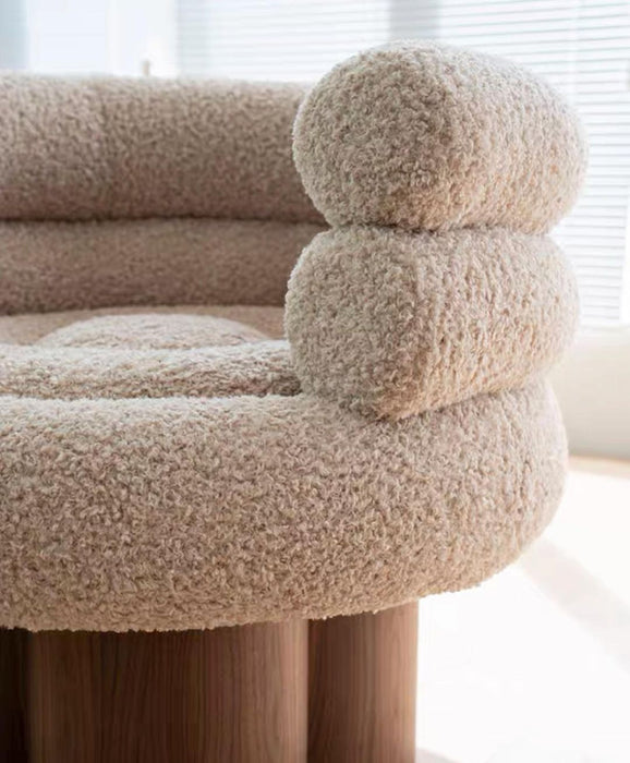 Rylight Cozy Stump Bouclé Chair