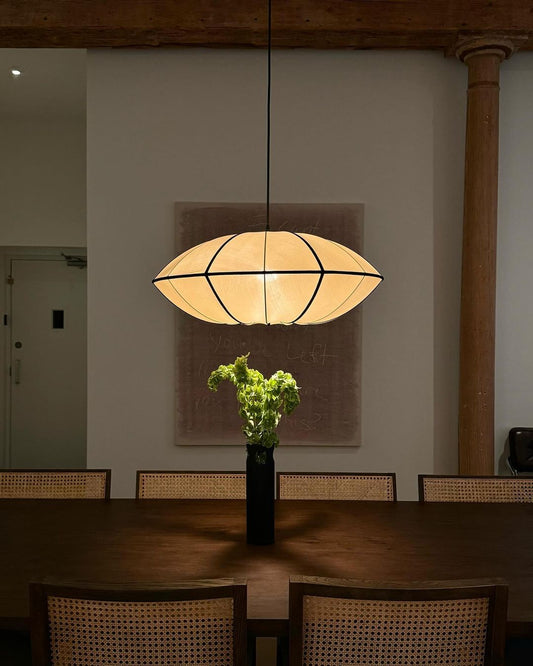 Moderne UFO witte lampenkap kroonluchter 