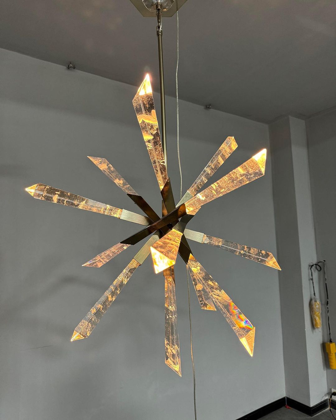 Luxe Sputnik kristallen kroonluchter voor woonkamer/eetkamer/slaapkamer 