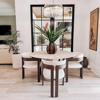 Moderne ronde glazen kroonluchter voor woon-/eetkamer/slaapkamer 