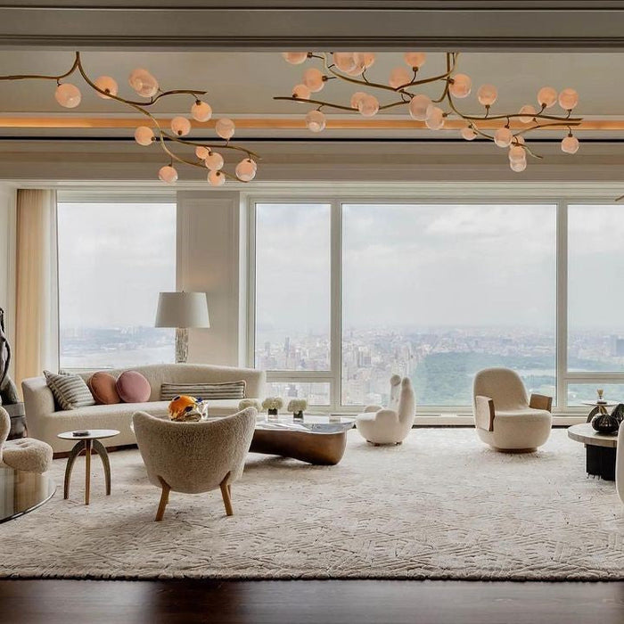 Rylight Modern Hand-blown Glass Globes Chandelier