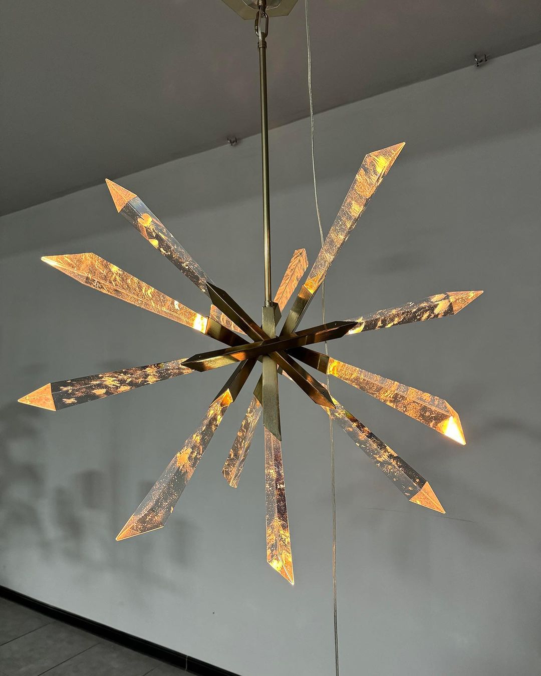 Luxe Sputnik kristallen kroonluchter voor woonkamer/eetkamer/slaapkamer 