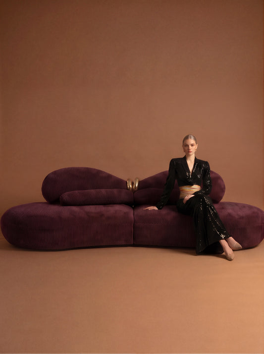 Halo Artful Curved Sofa