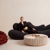 Folded Light Sculptural Coffee Table