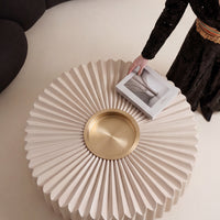 Folded Light Sculptural Coffee Table