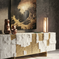 Aurum Relief Art Sideboard
