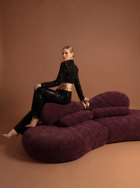 Halo Artful Curved Sofa