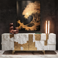 Aurum Relief Art Sideboard