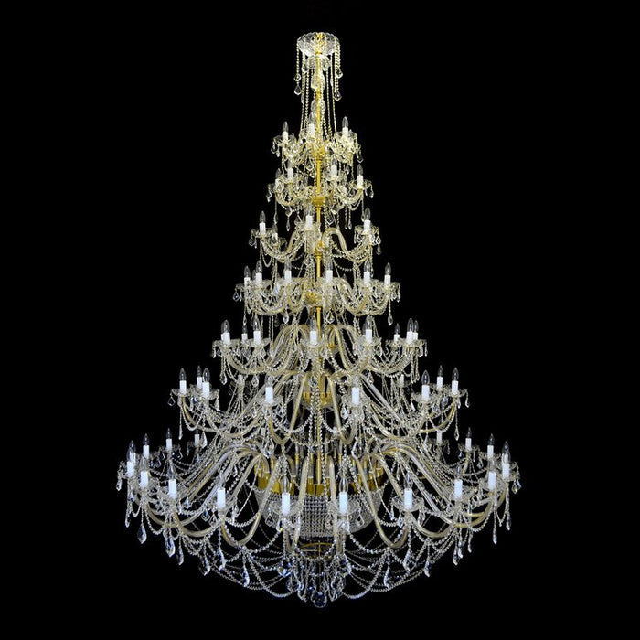 Rylight 60/87/178-Light Extra Large Crystal Candle Chandelier