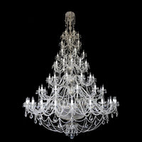 Rylight 60/87/178-Light Extra Large Crystal Candle Chandelier