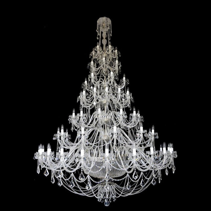 Rylight 60/87/178-Light Extra Large Crystal Candle Chandelier