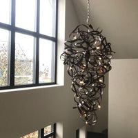 Rylight 12/14/16-Light Artcraft Spiral Ribbon Pendant