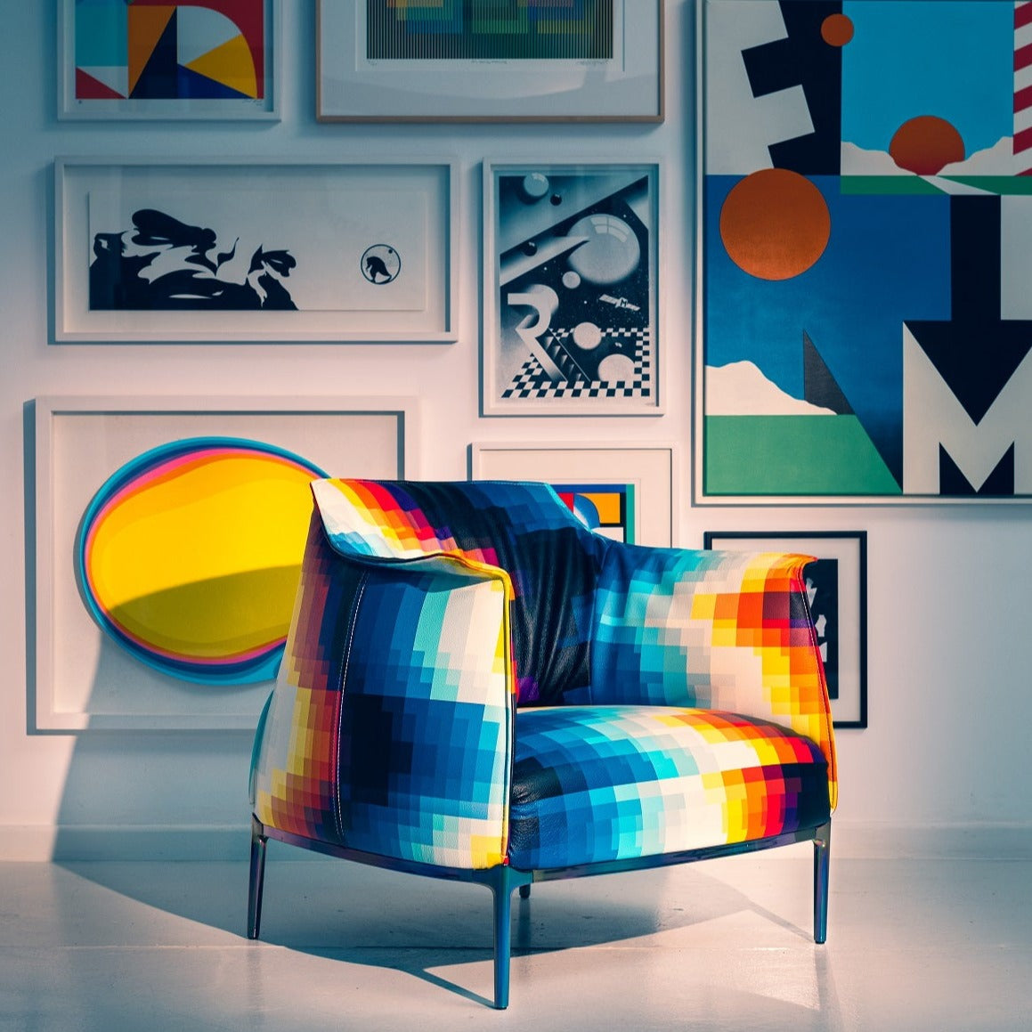 Luxe moderne creatieve design bankstoel voor woonkamer/slaapkamer