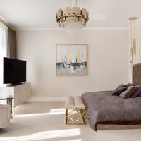 Rylight 18/24-lichts ronde/lineaire kristallen kroonluchter