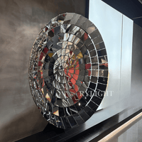 Mirror Concentric Circle Wall Art