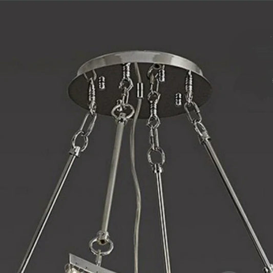 Rylight 4/5-laags verticale kristallen kroonluchter