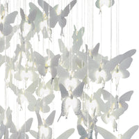 Rylight Fantasy Butterfly Elf Styling Pendant in White/Gold Color