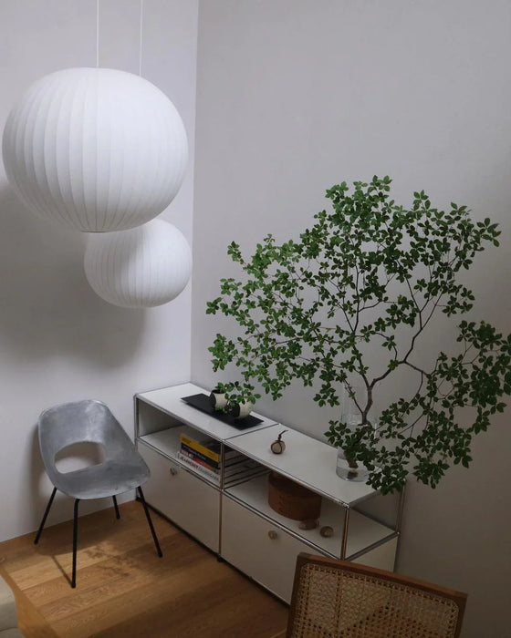 Rylight Modern Irregular Bubble Paper Pendant Lamp