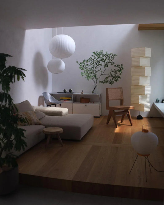 Rylight Modern Irregular Bubble Paper Pendant Lamp