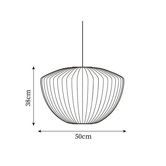 Rylight Modern Irregular Bubble Paper Pendant Lamp